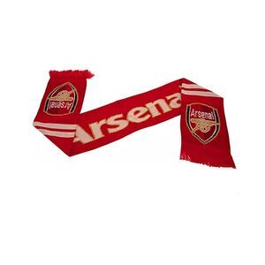Arsenal FC Gunners Scarf / Red/White